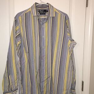 Blue yellow Westerton Polo Ralph Lauren shirt M